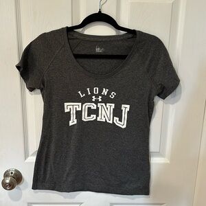 Under Armour  Ladies size Small collegiate TCNJ shirt. Perfect for new students.
